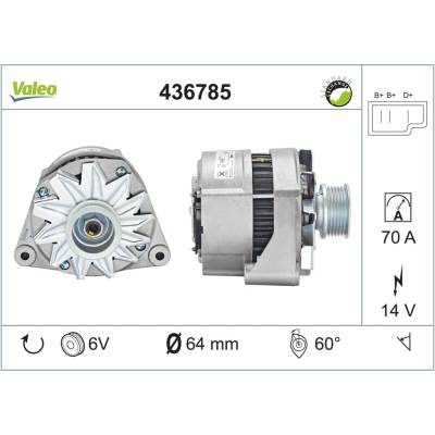 VALEO generátor VALEO RE-GEN REMANUFACTURED 436785