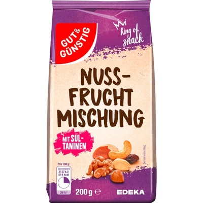 G&G Směs ořechů a rozinek 200 g