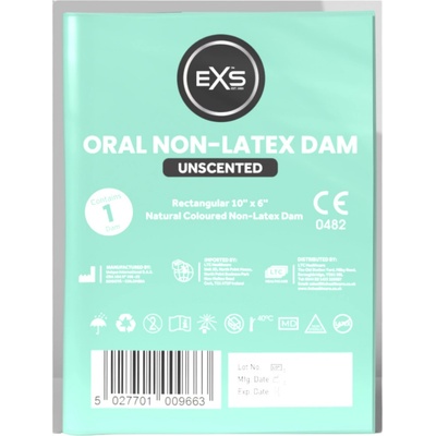 EXS Condoms Non-latex Oral Dam 1 pc