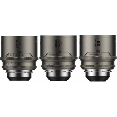 DZOFILM Arcana 32/45/75mm T2.1 Full-frame 1.5X Hybrid Anamorphic Prime 3-Lens Set (PL mount, meter)