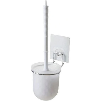 Compactor Bestlock Magic WC kefa nástenná s držiakom biela chróm RAN6859
