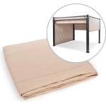 Blumfeldt Pantheon Cortina Pergola, комплект резервни странични стени, 4 стени, 200 г/м2, полестер, 3 х 6 м (GDW8-PC-Side-3x6-BE) (GDW8-PC-Side-3x6-BE)