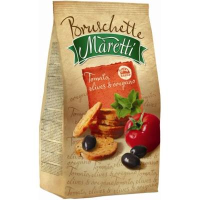 Bruschette Maretti paradajky olivy a oregano 70 g