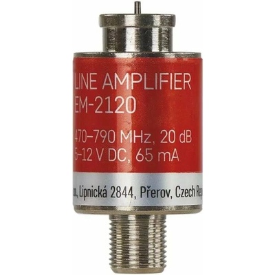 Emos AMP-20, zesilovač DVB-T2/T, 20 dB 2508000810 – Zboží Živě