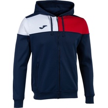 Joma CREW V ZIP-UP HOODIE modrá 103087.336