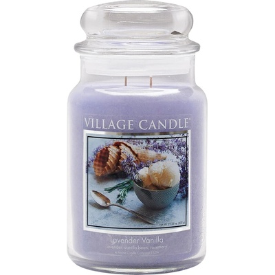 VILLAGE CANDLE Lavender Vanilla 602 g