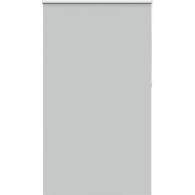 vidaXL Ролкова щора Blackout Светло сиво 140x210 cm Ширина на плата (4011448)