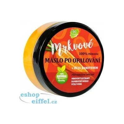 Vivaco 100% Přírodní máslo po opalování s mrkvovým extraktem 150 ml