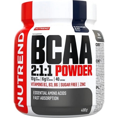 Nutrend BCAA 2: 1: 1 Powder, 400 Grams