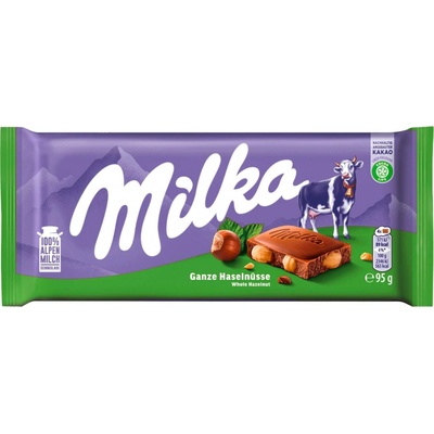 Milka celé orechy 95 g