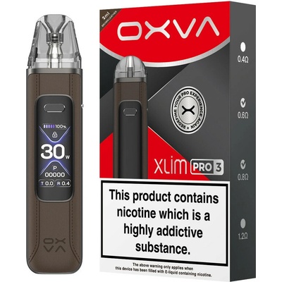 OXVA Xlim Pro 3 1500 mAh Brown Leather