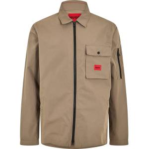 Hugo Men's Emmond Overshirt - Medium Grey