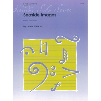 Niehaus: Seaside Images grade 3 / altový saxofon a klavír