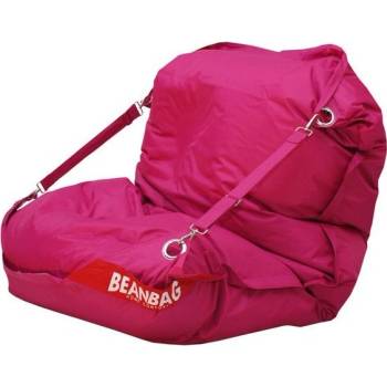 BeanBag 189x140 comfort s popruhmi pink
