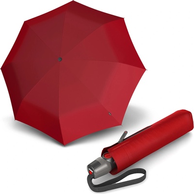 Knirps T.200 Medium duomatic Red dámsky plne automatický dáždnik