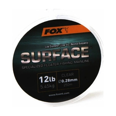 FOXSurface Floater Mainline Clear 250 m 0,3 mm 6,82 kg 15 lb