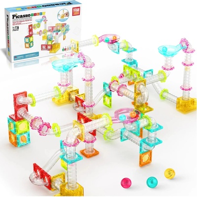 Picasso Tiles Magnetická kuličková dráha Mini 100 ks