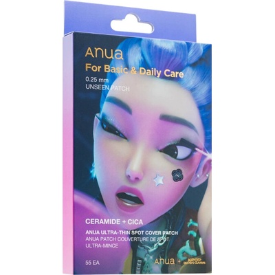 Anua K-Pop Demon Hunters Ultra-Thin Spot Cover Patch náplasti na problematickú pleť 55 ks