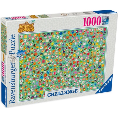 Ravensburger Пъзел Ravensburger от 1000 части - Animal Crossing (17454)