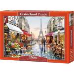 Castorland Пъзел Castorland от 1500 части - Цветарница в Париж (C-151288-2)
