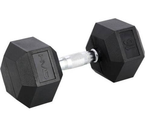 HMS Premium Hexagonální jednoručka 16 kg