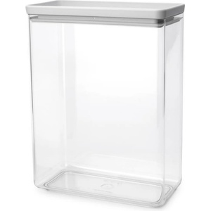 Brabantia Кутия за съхранение Brabantia Tasty+ Stackable 1008878, 5.4 л, Силиконово уплътнение, Без BPA, Светлосив (1008878)