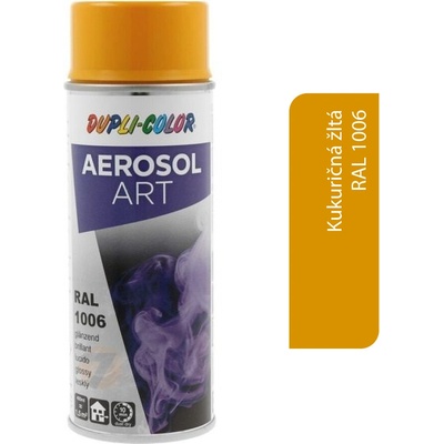 Dupli Color Aerosol Art Ral 1006 Žlutá kukuřičná Žlutá kukuřič 400ml