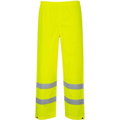 Portwest nohavice Traffic S480 Hi Vis do pasu nepromokavé reflexní žltá