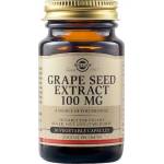Solgar Хранителна добавка Стандартизиран екстракт от гроздови семки, Solgar Grape Seed Extract 100mg 30caps