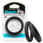 Perfect Fit Xact-Fit - Cockring 2-Pack, medium