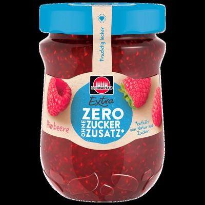 Schwartau Extra Konfitüre ZERO Zucker Himbeere 280 g