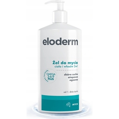 Eloderm Body & Hair Shower Gel umývací gél na telo a vlasy pre deti od narodenia 400 ks