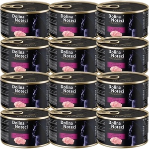 Dolina Noteci Premium за котки, богат на пуйка 12x185 г