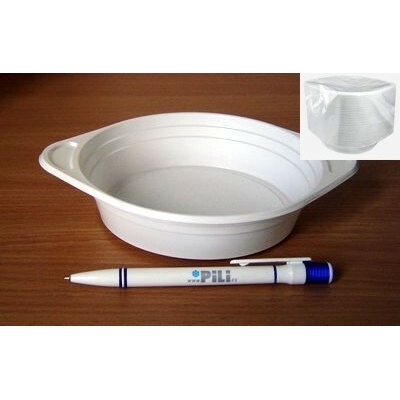 Miska plast polévková 15x3cm/0,35l PP 100ks