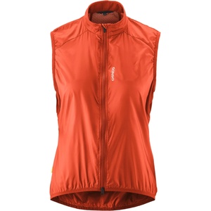 Gonso Дамски елек за колоездене Gonso Women's Road Vest Wind Cycling vest - Fiesta Red - размер 40 (EU) (154-0130-0414)