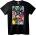 NOONEBRAND Тениска DC Superheroes група - M, Black