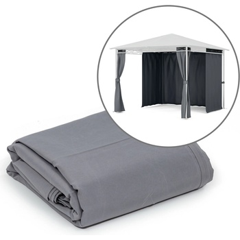 Blumfeldt Mondo 3x3 boční stěny Šedá