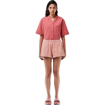 Lacoste Поларени къси панталони Lacoste Women's Fleece Jogger Shorts - Eco Pink