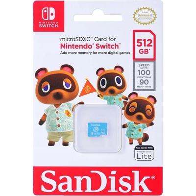 SanDisk SDXC 512 GB SDSQXAO-512G-GNCZN