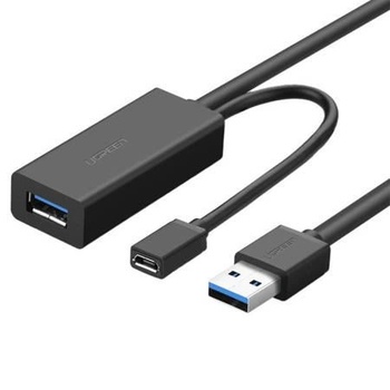 UGREEN 20827 USB кабел 10 м USB 3.2 Gen 1 (3.1 Gen 1) USB A USB A/Micro-USB B Черен (ugr20827)