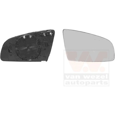 Sklo vonkajżieho zrkadla VAN WEZEL 0325838
