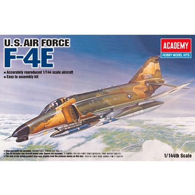 Academy McDonnell Douglas F-4 Phantom II Model Set letadla 1:144 27 dílů