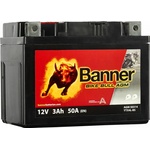 Banner Bike Bull AGM 12V 3Ah right+ YTX4L-BS/YT4L-BS (503 14)