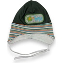 Nikos chlapecká zimní čepice zelené