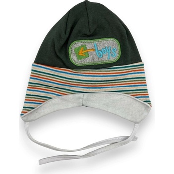 Nikos chlapecká zimní čepice zelené