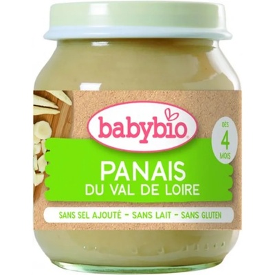 Babybio Био зеленчуково пюре Babybio - Пащърнак, 130 g (3288131500485)