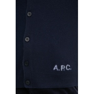 APC A. P. C. Вълнена жилетка kenny (WVBDK.H22305) - answear - 645,23 лв