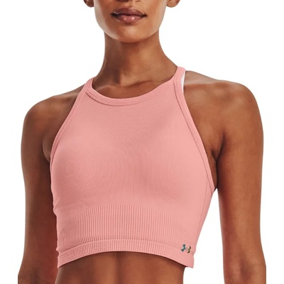 Under Armour Потник Under Armour Rush Seamless Tank-PNK Сребърно Velikost XS