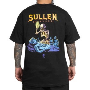 SULLEN мъжка тениска sullen - alien ink - ЧЕРНО - scm5144_bk
