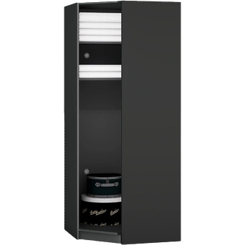 Carmen Ъглов гардероб york - графит (3575572)